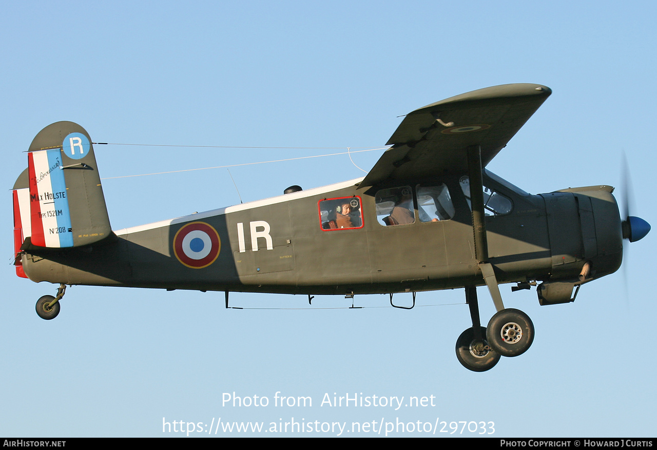 Aircraft Photo of G-YYYY / 208 | Max Holste MH.1521M Broussard | France - Air Force | AirHistory.net #297033