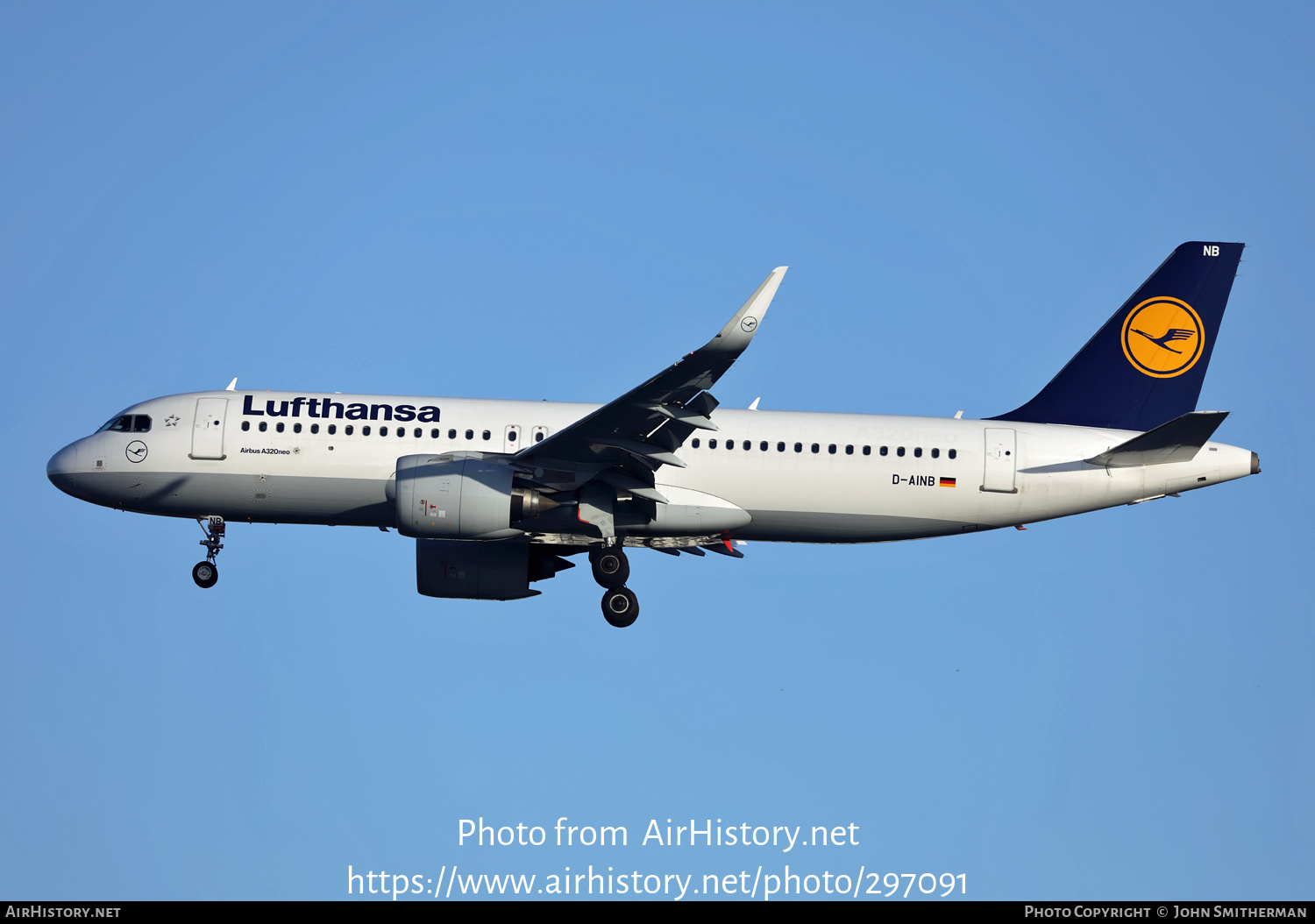 Aircraft Photo of D-AINB | Airbus A320-271N | Lufthansa | AirHistory.net #297091