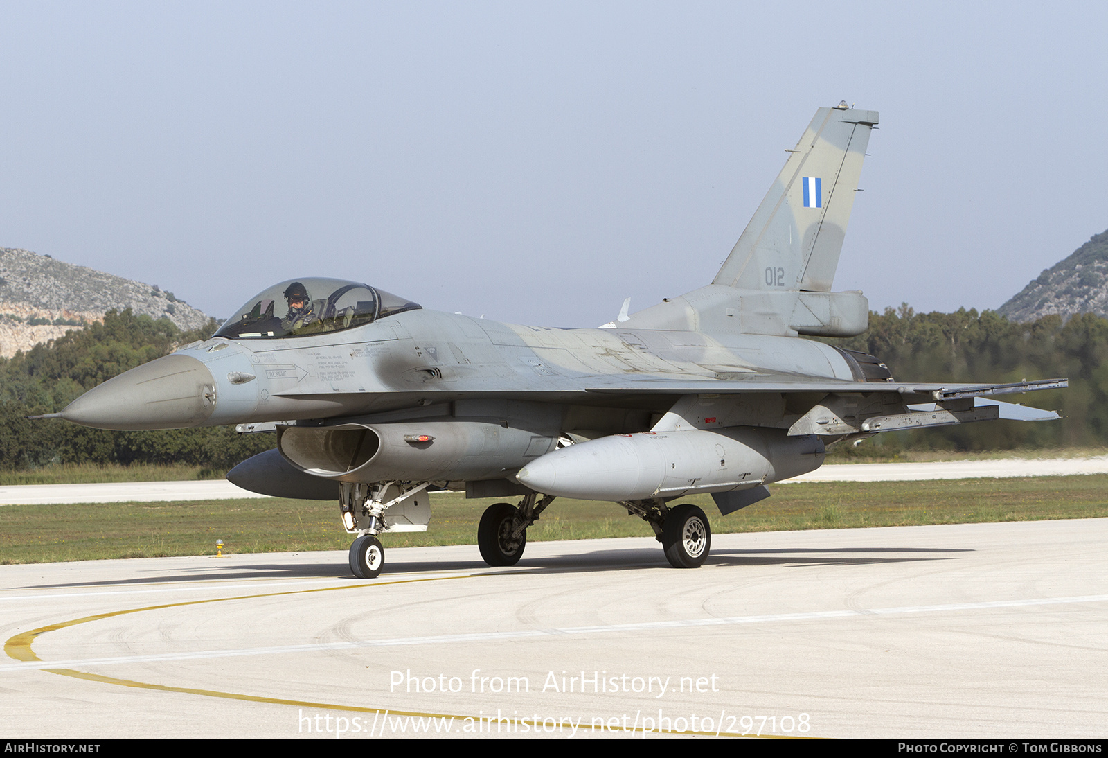 Aircraft Photo of 012 | Lockheed Martin F-16C Fighting Falcon | Greece - Air Force | AirHistory.net #297108