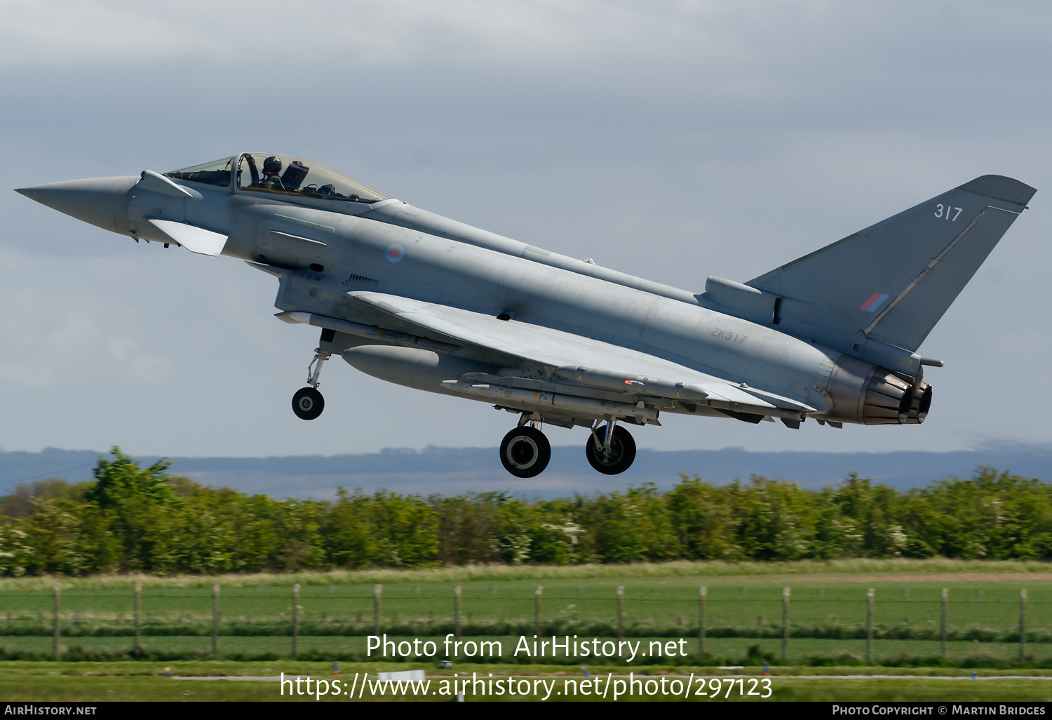 Aircraft Photo of ZK317 | Eurofighter EF-2000 Typhoon FGR4 | UK - Air Force | AirHistory.net #297123