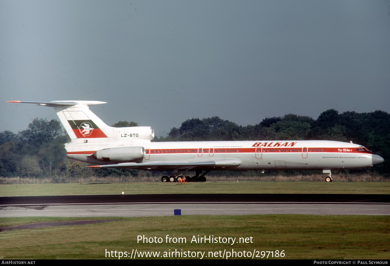 Aircraft Photo of LZ-BTO | Tupolev Tu-154B-1 | Balkan - Bulgarian Airlines | AirHistory.net #297186