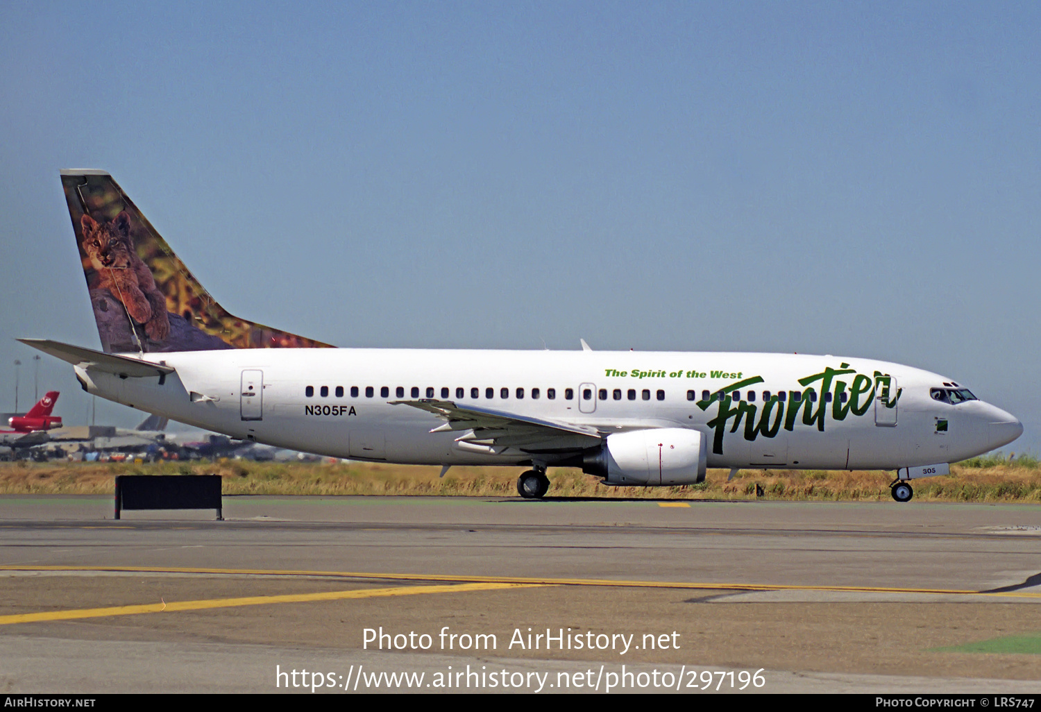 Aircraft Photo of N305FA | Boeing 737-36Q | Frontier Airlines | AirHistory.net #297196