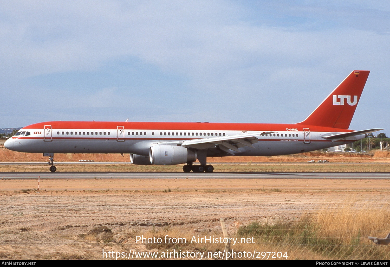 Aircraft Photo of D-AMUZ | Boeing 757-2G5 | LTU - Lufttransport-Unternehmen | AirHistory.net #297204