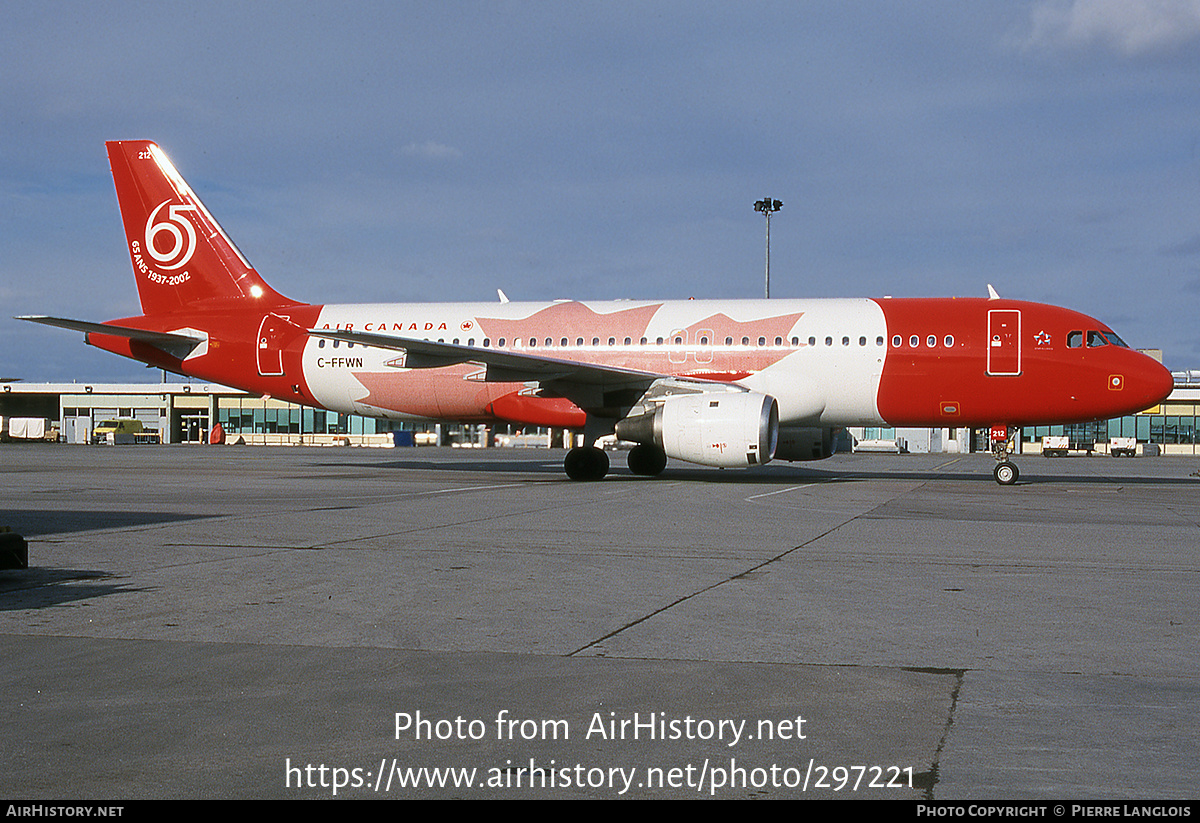 Aircraft Photo of C-FFWN | Airbus A320-211 | Air Canada | AirHistory.net #297221