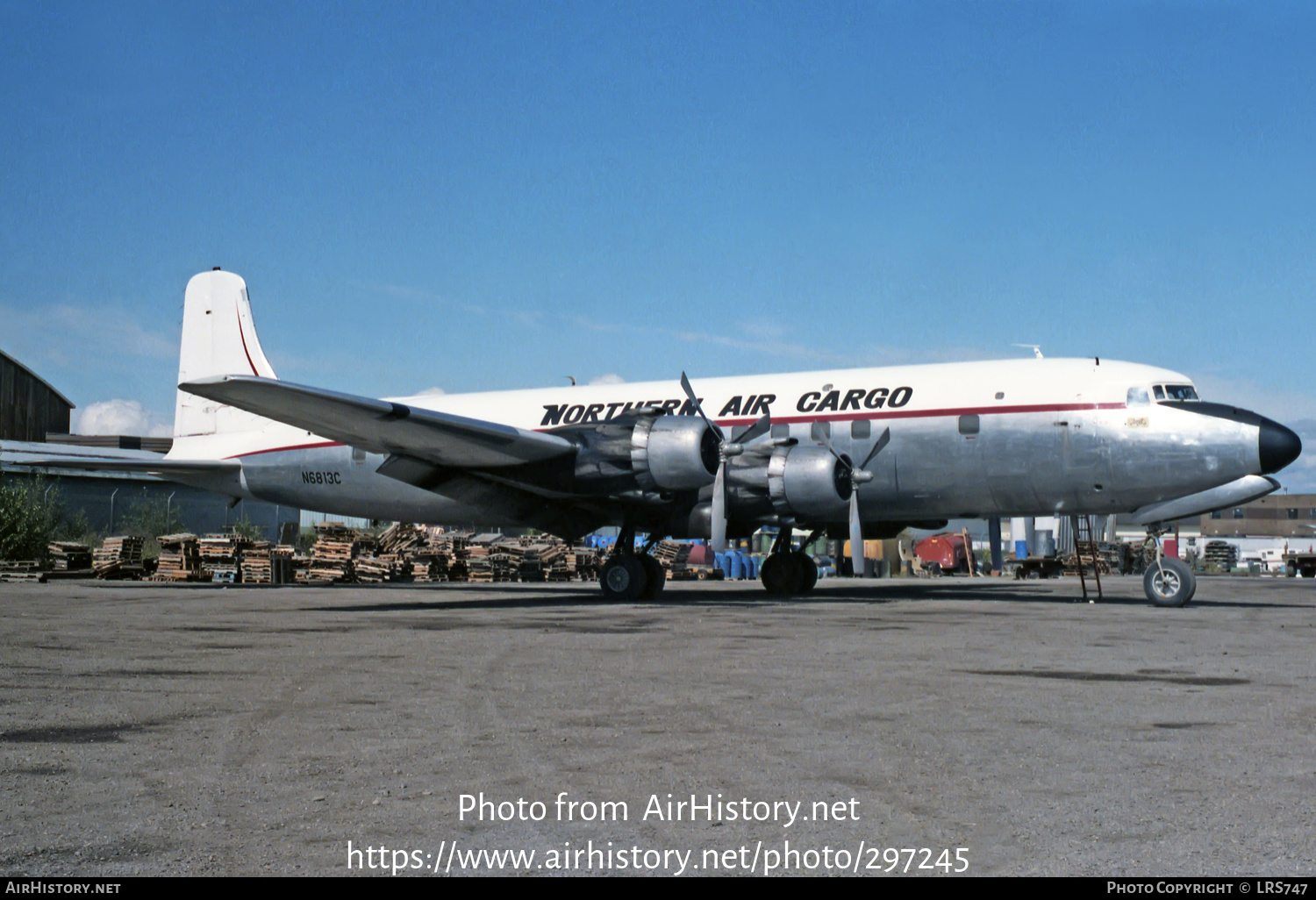 Aircraft Photo of N6813C | Douglas DC-6A | Northern Air Cargo - NAC | AirHistory.net #297245