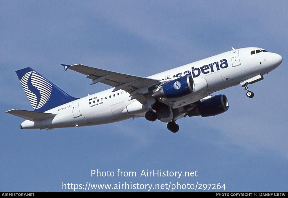 Aircraft Photo of OO-SSF | Airbus A319-112 | Sabena | AirHistory.net #297264