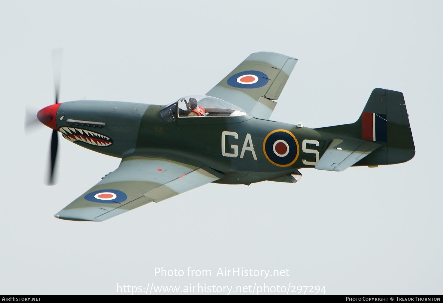 Aircraft Photo of G-SHWN / KH774 | North American P-51D Mustang | UK - Air Force | AirHistory.net #297294