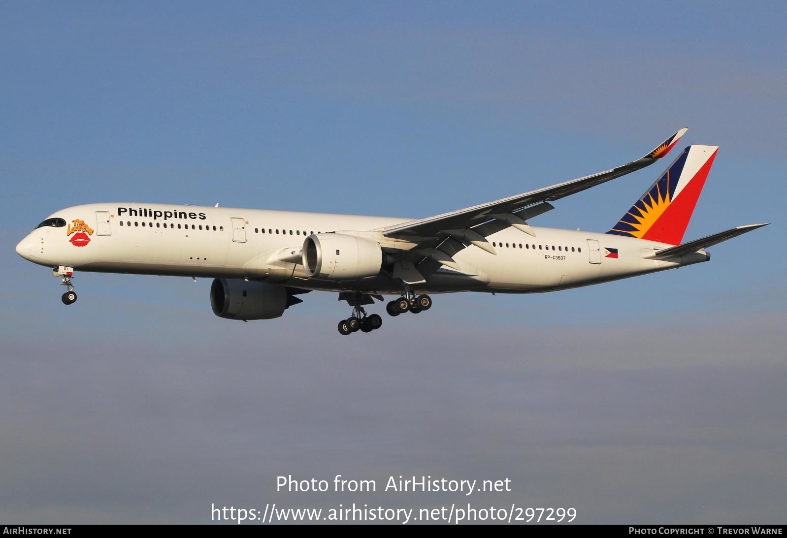 Aircraft Photo of RP-C3507 | Airbus A350-941 | Philippine Airlines | AirHistory.net #297299