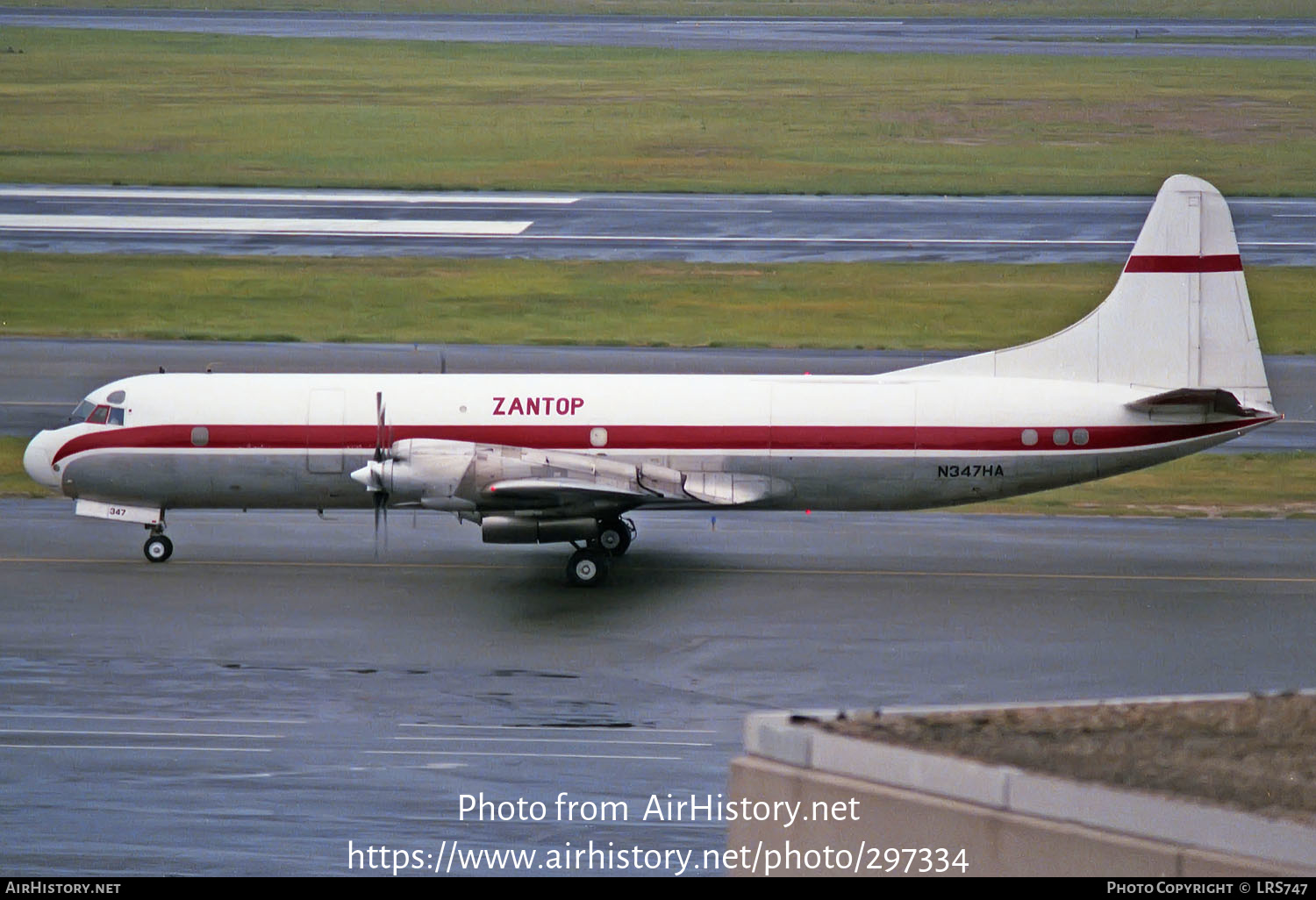 Aircraft Photo of N347HA | Lockheed L-188C(F) Electra | Zantop International Airlines | AirHistory.net #297334