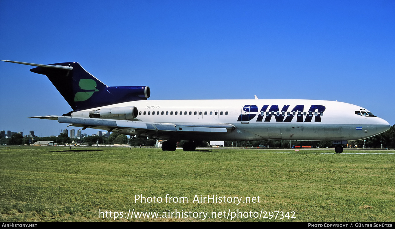 Aircraft Photo of OB-1570 | Boeing 727-22 | Dinar Líneas Aéreas | AirHistory.net #297342