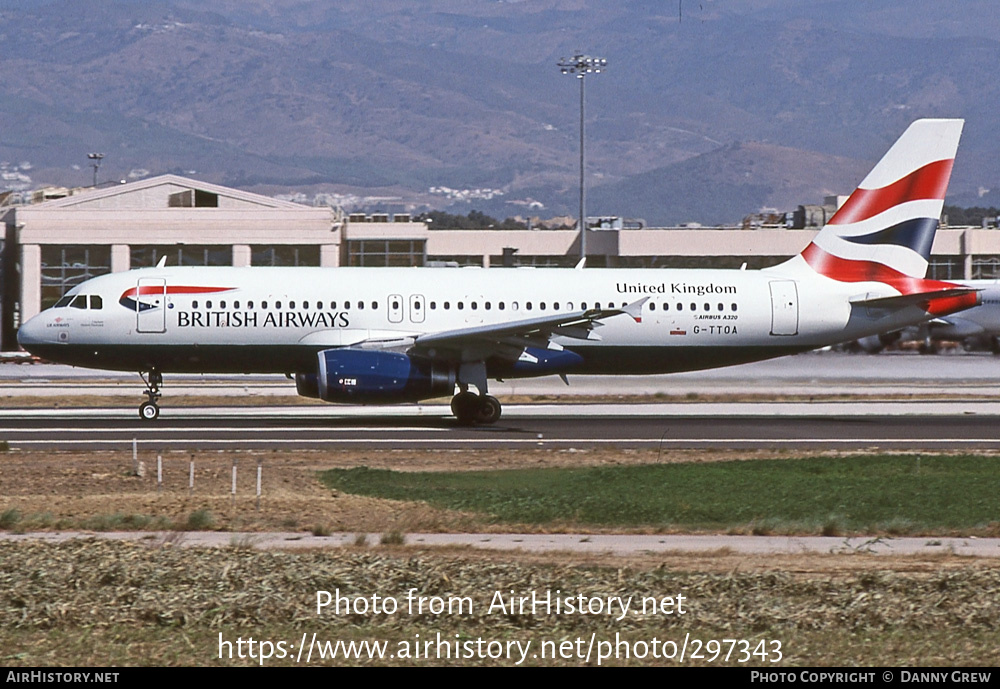 Aircraft Photo of G-TTOA | Airbus A320-232 | British Airways | AirHistory.net #297343