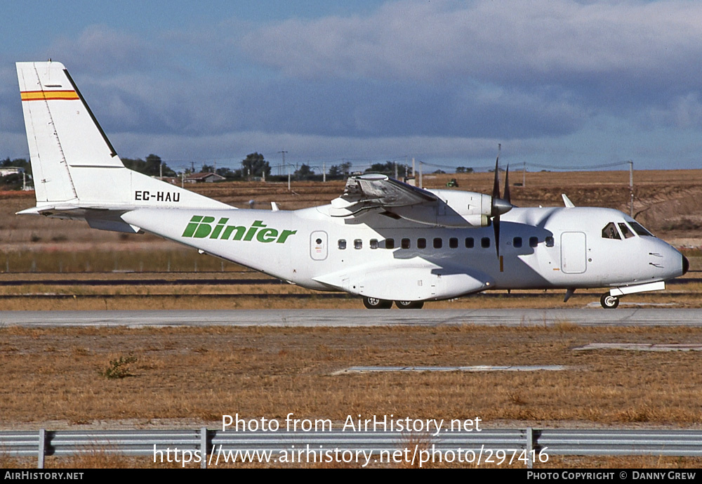 Aircraft Photo of EC-HAU | CASA/IPTN CN235-200 | Binter Mediterraneo | AirHistory.net #297416