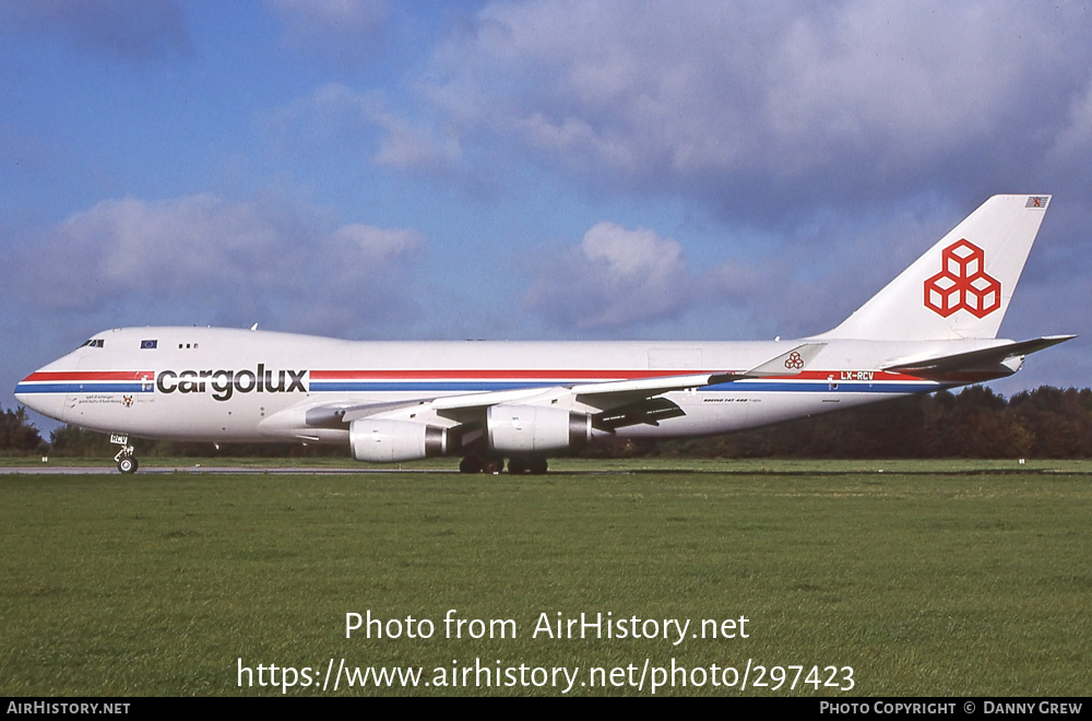 Aircraft Photo of LX-RCV | Boeing 747-4R7F/SCD | Cargolux | AirHistory.net #297423