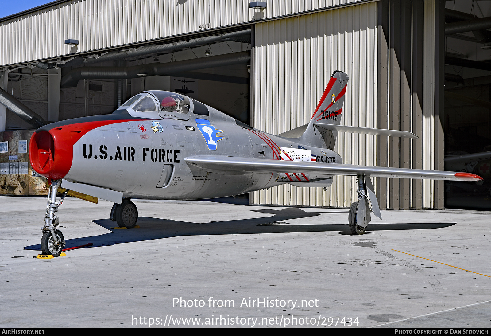 Aircraft Photo of 26675 | Republic F-84F Thunderstreak | USA - Air Force | AirHistory.net #297434