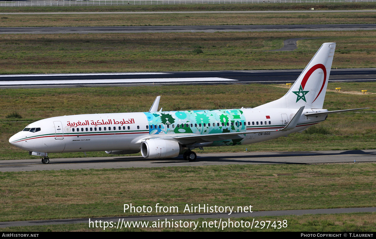 Aircraft Photo of CN-RGG | Boeing 737-86N | Royal Air Maroc - RAM | AirHistory.net #297438