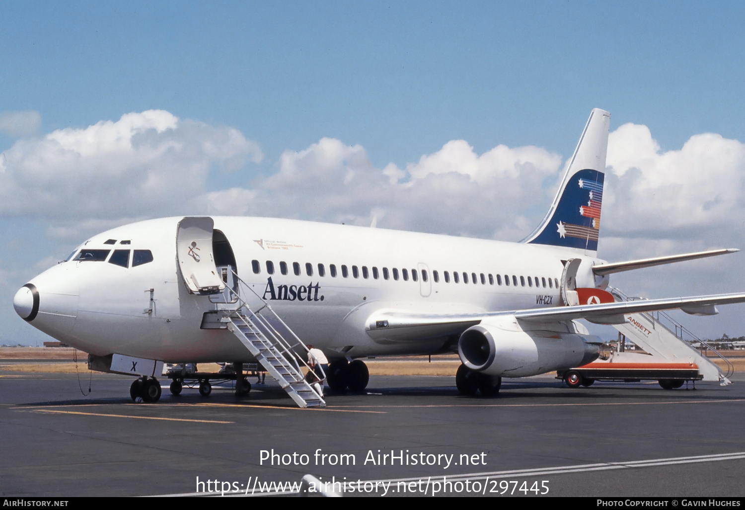 Aircraft Photo of VH-CZX | Boeing 737-277/Adv | Ansett | AirHistory.net #297445