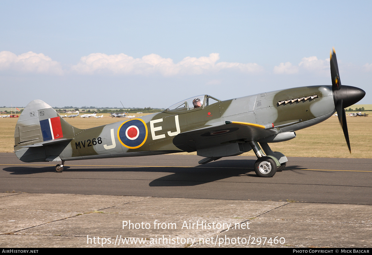 Aircraft Photo of G-SPIT / MV268 | Supermarine 379 Spitfire FR14E | UK - Air Force | AirHistory.net #297460