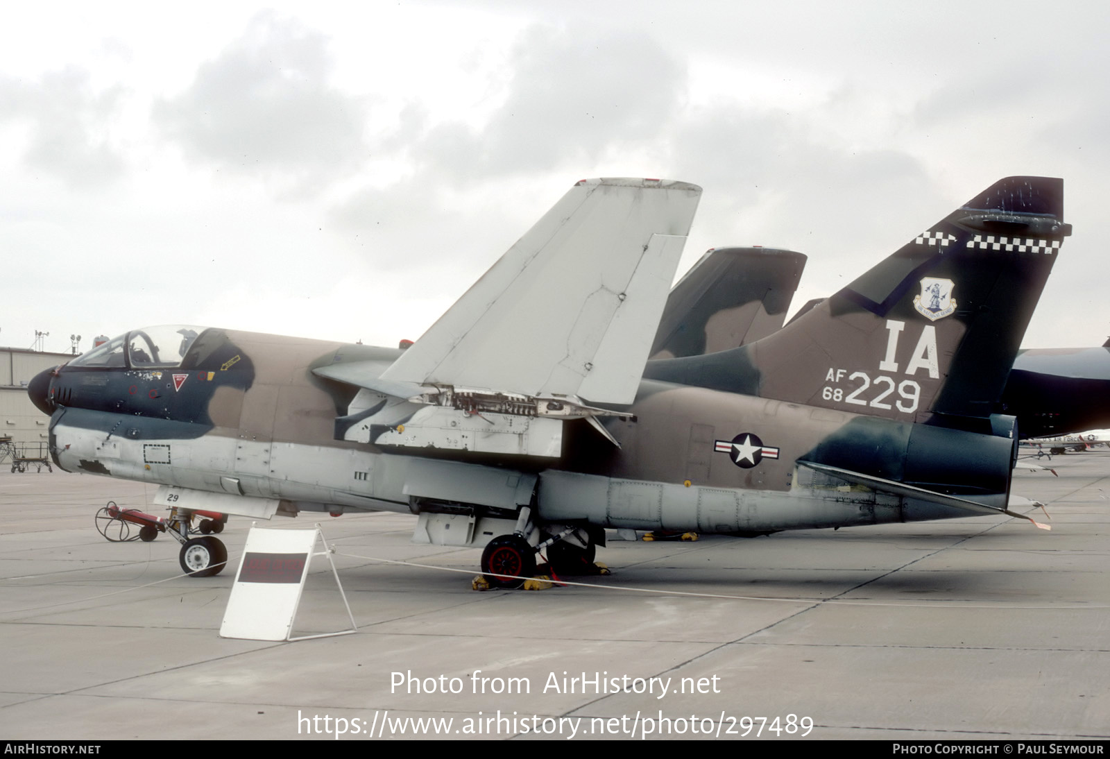 Aircraft Photo of 68-8229 / AF68-229 | LTV GA-7D Corsair II | USA - Air Force | AirHistory.net #297489