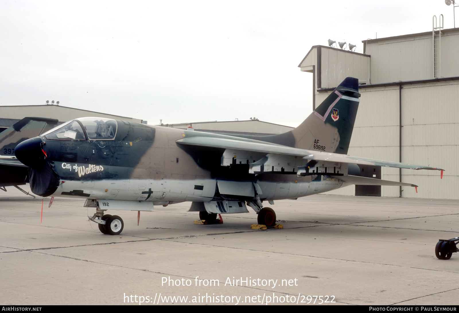 Aircraft Photo of 69-6192 / AF696192 | LTV GA-7D Corsair II | USA - Air Force | AirHistory.net #297522