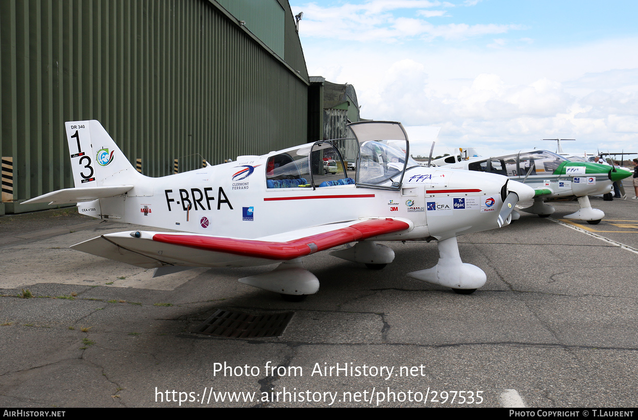 Aircraft Photo of F-BRFA | Robin DR-340 Major | Aéroclub Clermont-Limagne | AirHistory.net #297535