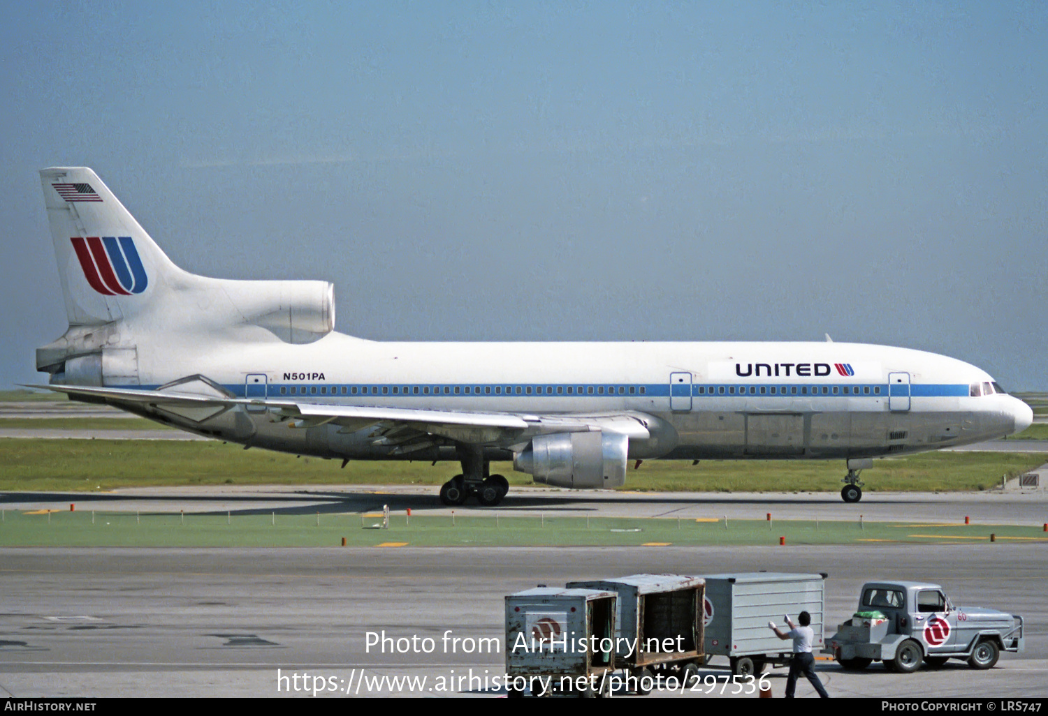 Aircraft Photo of N501PA | Lockheed L-1011-385-3 TriStar 500 | United Airlines | AirHistory.net #297536