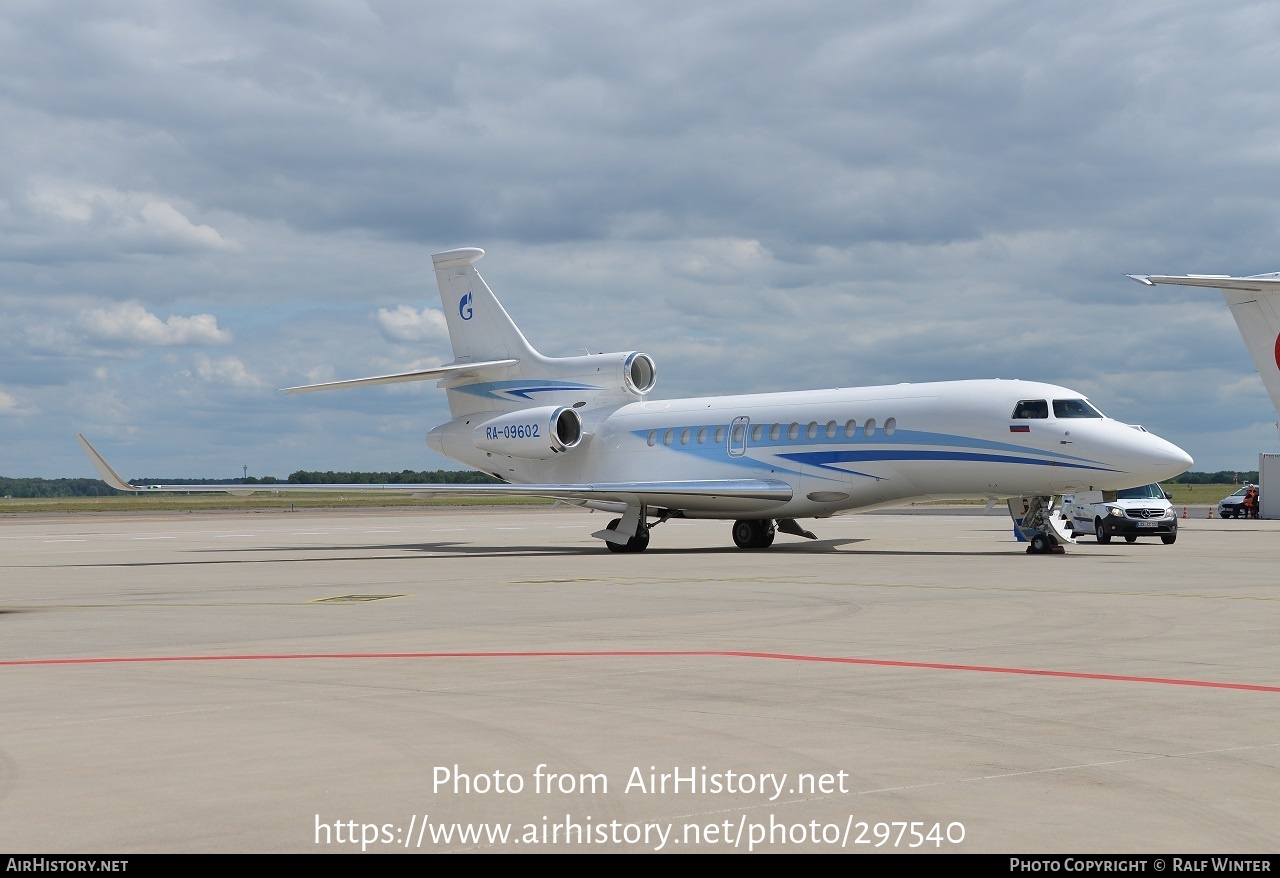 Aircraft Photo of RA-09602 | Dassault Falcon 7X | Gazpromavia | AirHistory.net #297540