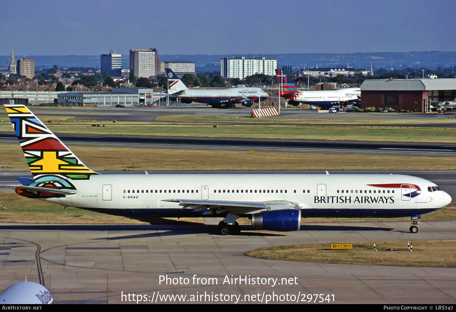 Aircraft Photo of G-BNWD | Boeing 767-336/ER | British Airways | AirHistory.net #297541