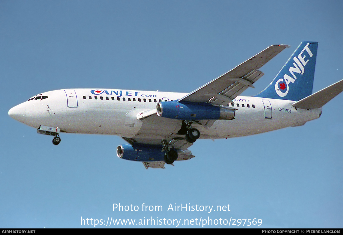 Aircraft Photo of C-FMCJ | Boeing 737-296/Adv | CanJet Airlines | AirHistory.net #297569