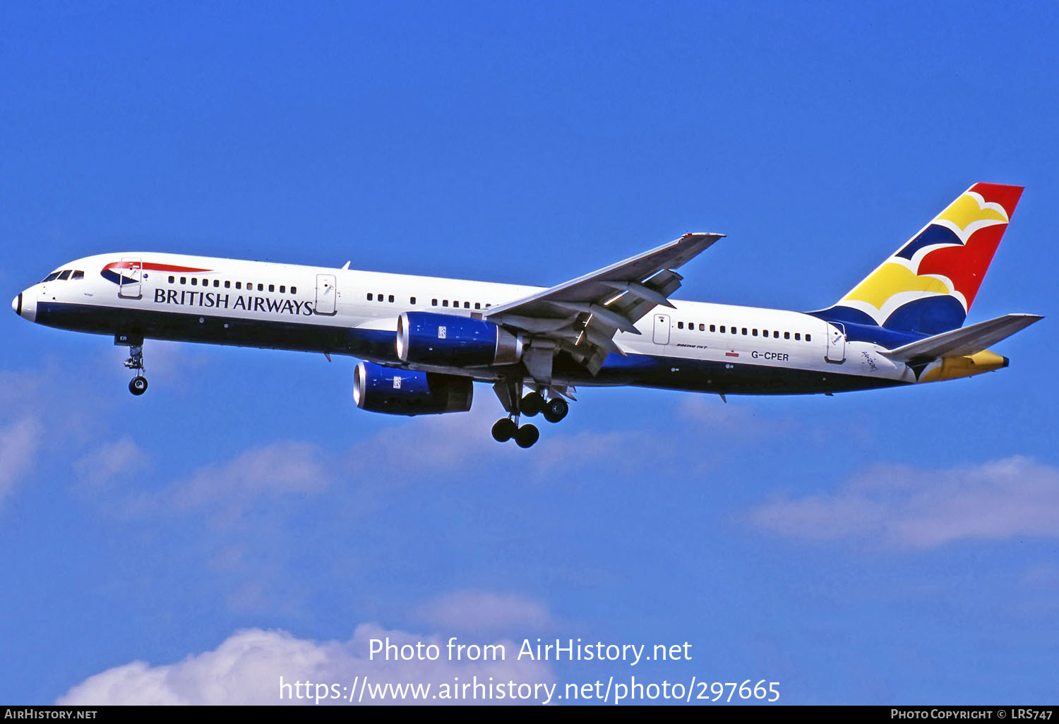 Aircraft Photo of G-CPER | Boeing 757-236 | British Airways | AirHistory.net #297665