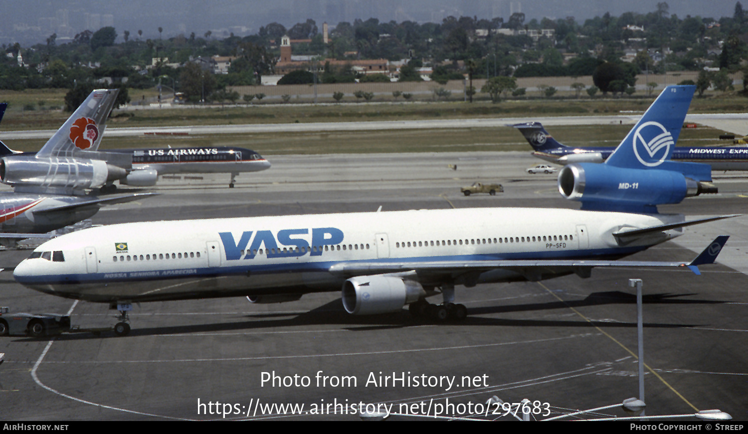 Aircraft Photo of PP-SFD | McDonnell Douglas MD-11 | VASP | AirHistory.net #297683