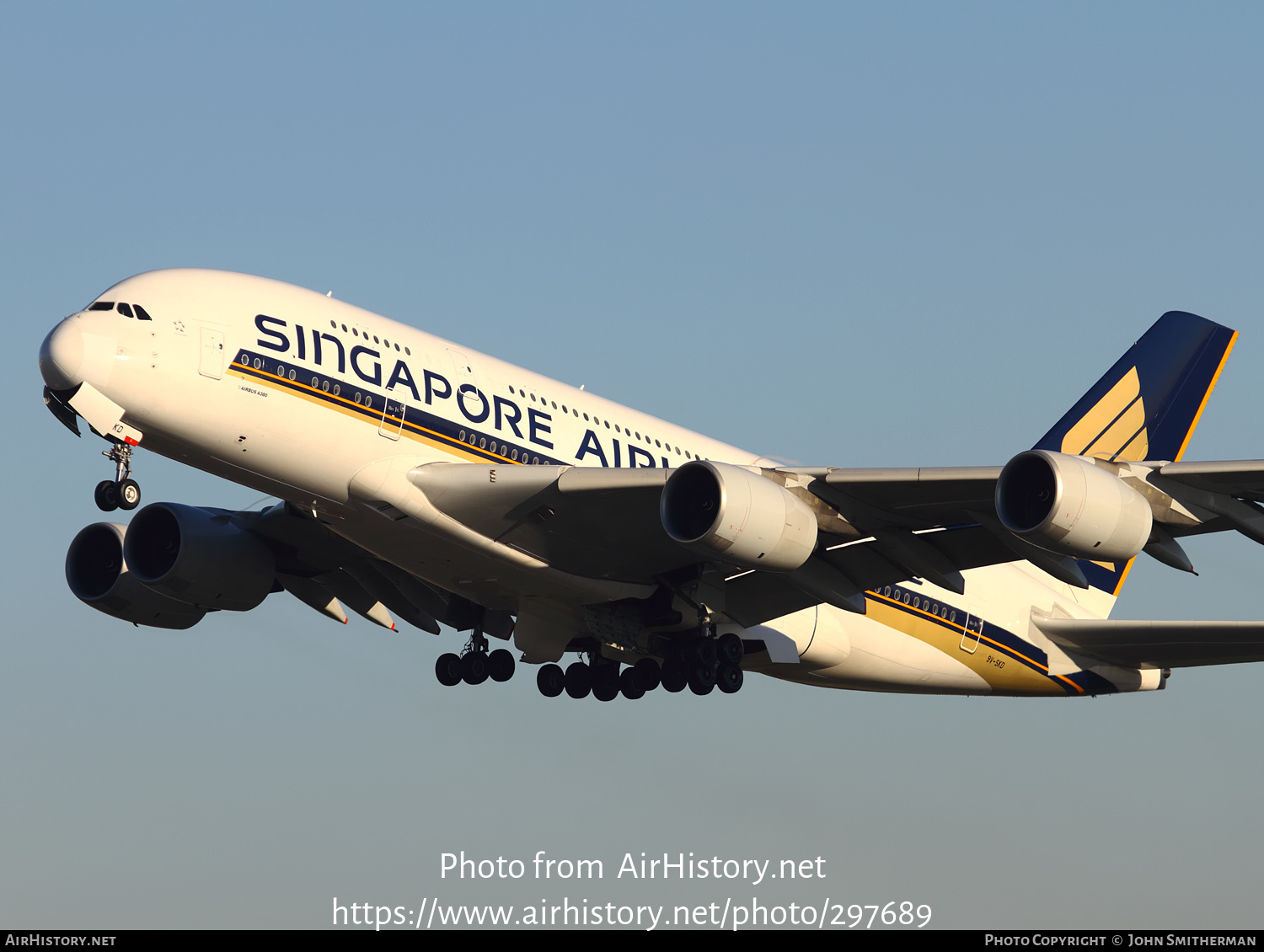 Aircraft Photo of 9V-SKD | Airbus A380-841 | Singapore Airlines | AirHistory.net #297689