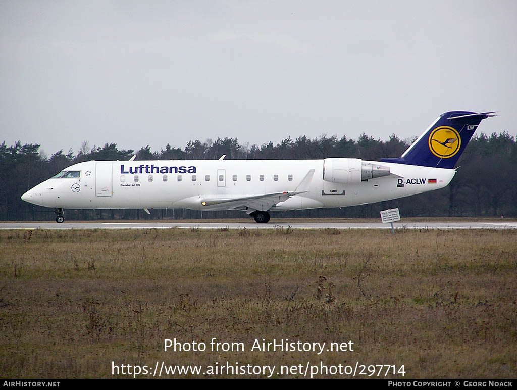 Aircraft Photo of D-ACLW | Canadair CRJ-100LR (CL-600-2B19) | Lufthansa | AirHistory.net #297714