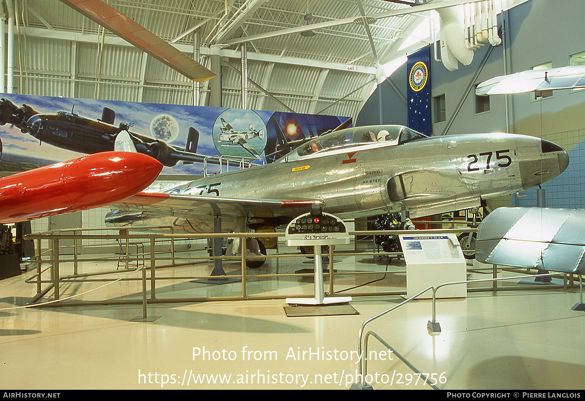 Aircraft Photo of 21275 | Canadair T-33AN Silver Star 3 | Canada - Air Force | AirHistory.net #297756