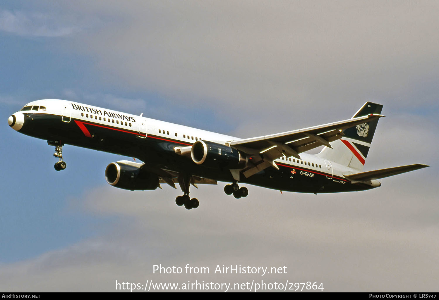 Aircraft Photo of G-CPEN | Boeing 757-236 | British Airways | AirHistory.net #297864