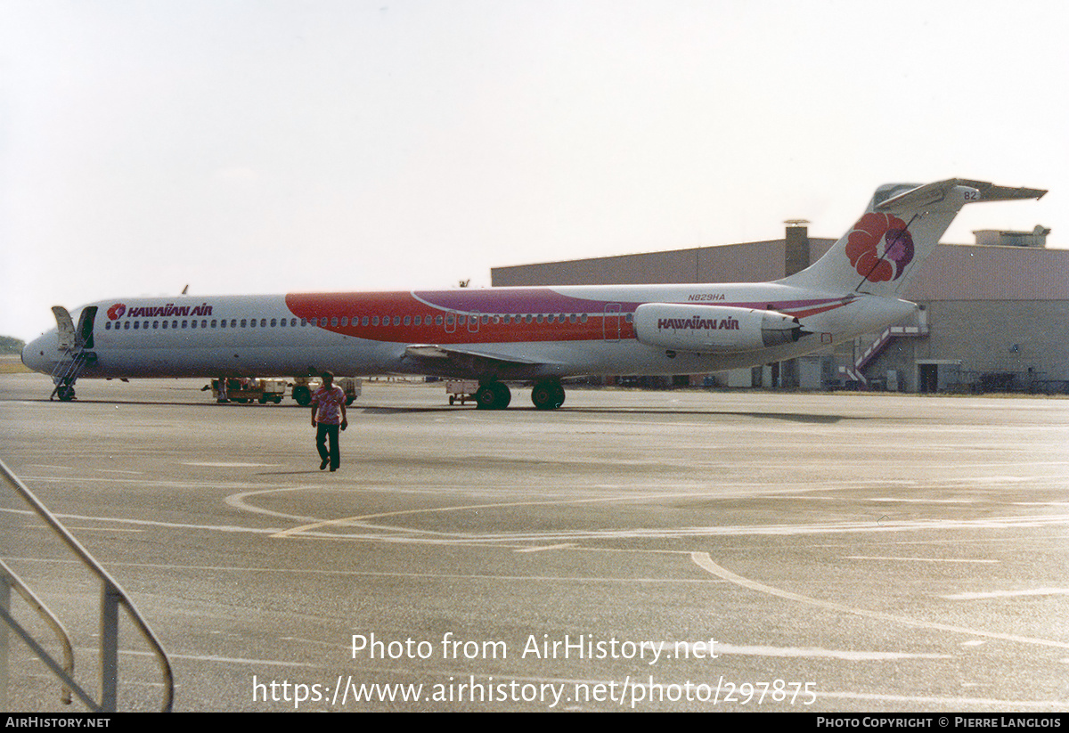 Aircraft Photo of N829HA | McDonnell Douglas MD-81 (DC-9-81 