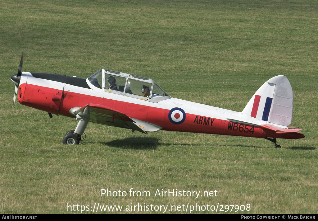 Aircraft Photo of G-BXGO / WB654 | De Havilland DHC-1 Chipmunk Mk22 | UK - Army | AirHistory.net #297908