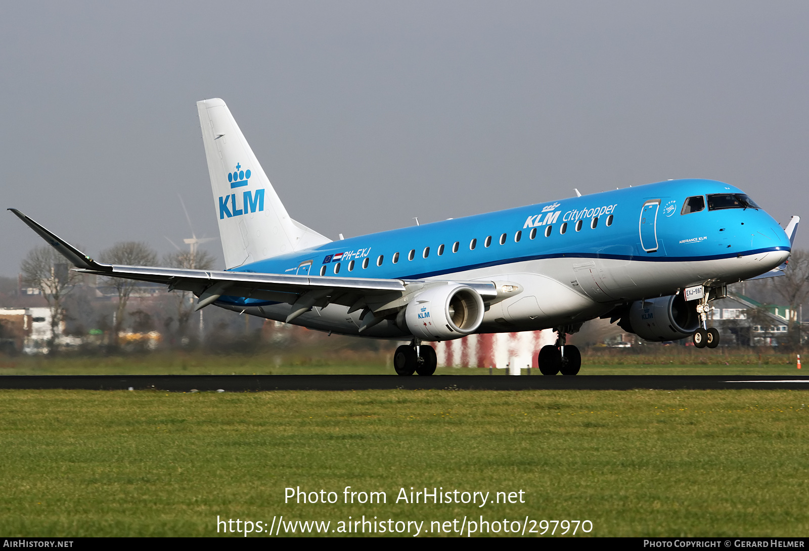 Aircraft Photo of PH-EXJ | Embraer 175STD (ERJ-170-200STD) | KLM Cityhopper | AirHistory.net #297970