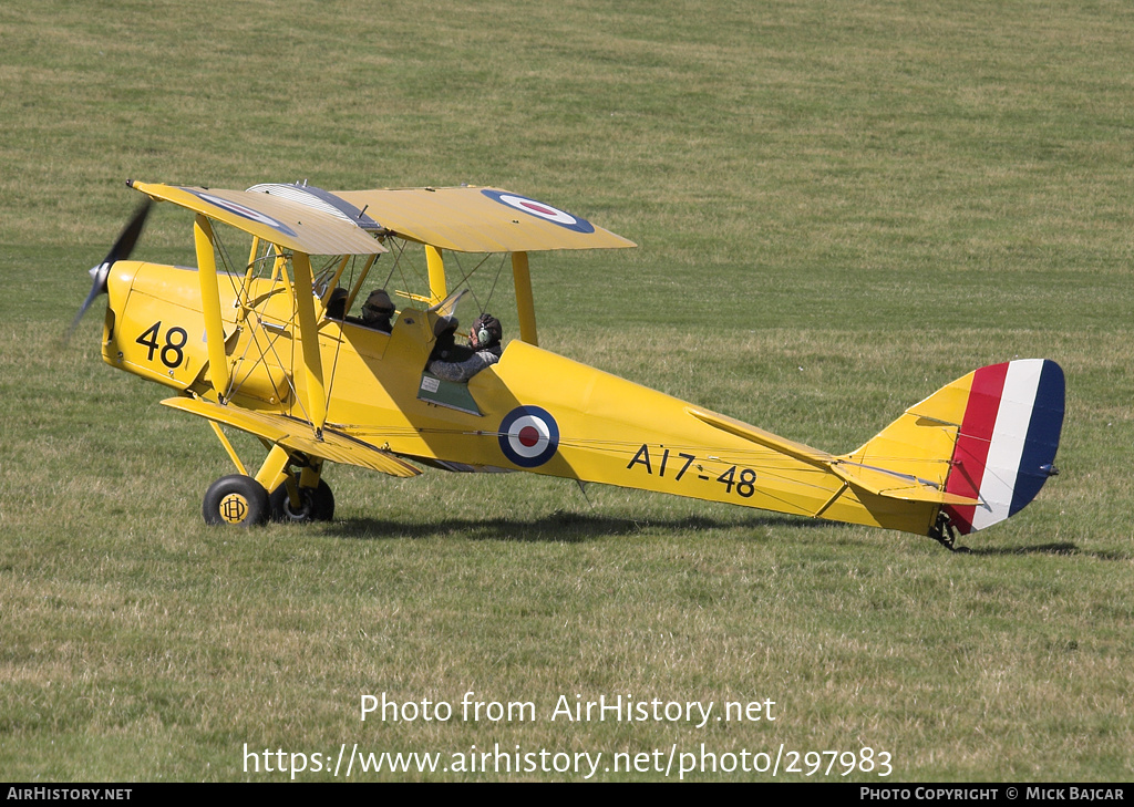 Aircraft Photo of G-BPHR / A17-48 | De Havilland D.H. 82A Tiger Moth | Australia - Air Force | AirHistory.net #297983