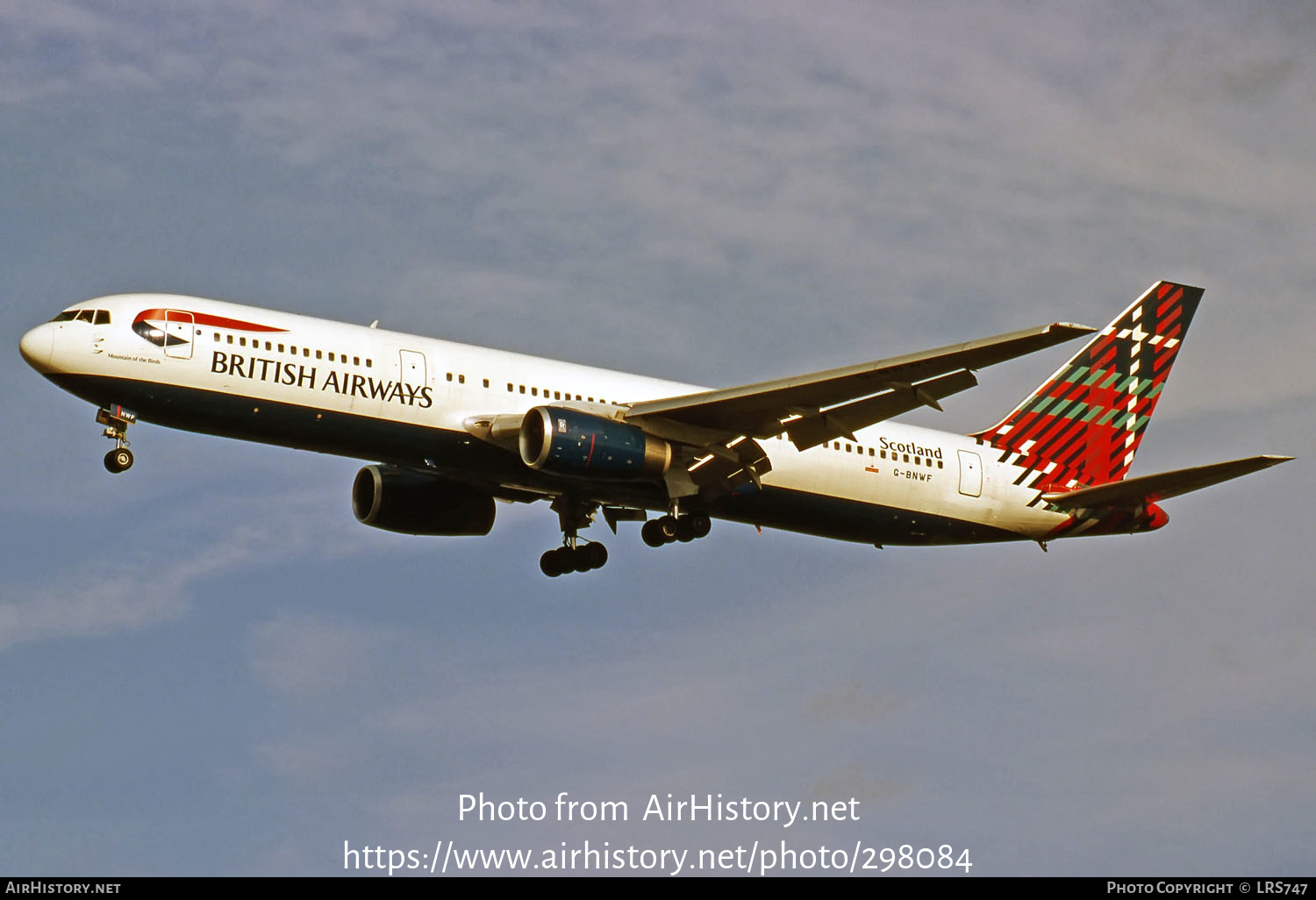 Aircraft Photo of G-BNWF | Boeing 767-336/ER | British Airways | AirHistory.net #298084