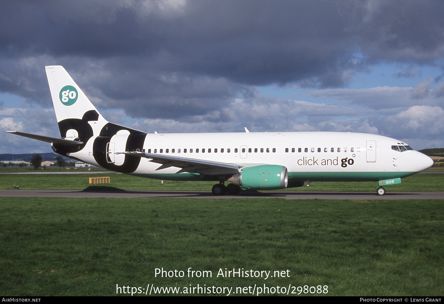 Aircraft Photo of G-IGOS | Boeing 737-3L9 | Go Fly | AirHistory.net #298088