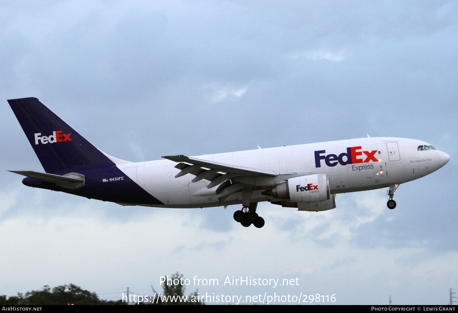 Aircraft Photo of N430FE | Airbus A310-203/F | FedEx Express - Federal Express | AirHistory.net #298116