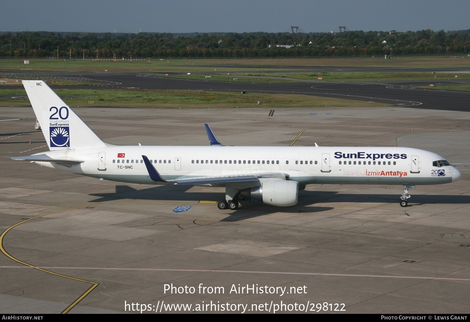 Aircraft Photo of TC-SNC | Boeing 757-2Q8 | SunExpress | AirHistory.net #298122