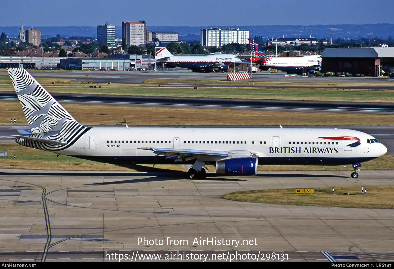 Aircraft Photo of G-BZHC | Boeing 767-336/ER | British Airways | AirHistory.net #298131