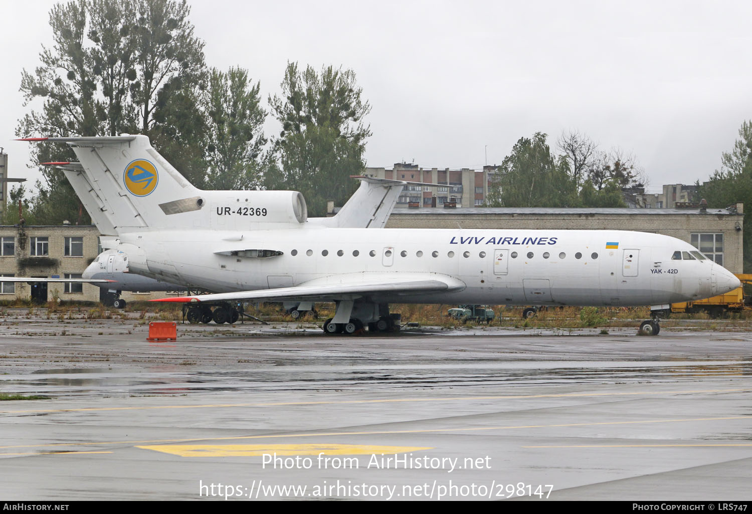 Aircraft Photo of UR-42369 | Yakovlev Yak-42D | Lviv Airlines | AirHistory.net #298147