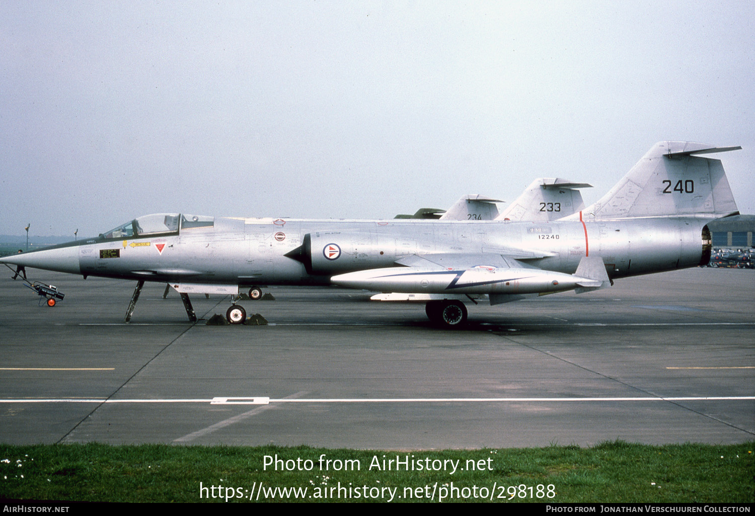 Aircraft Photo of 240 / 12240 | Lockheed F-104G Starfighter | Norway - Air Force | AirHistory.net #298188