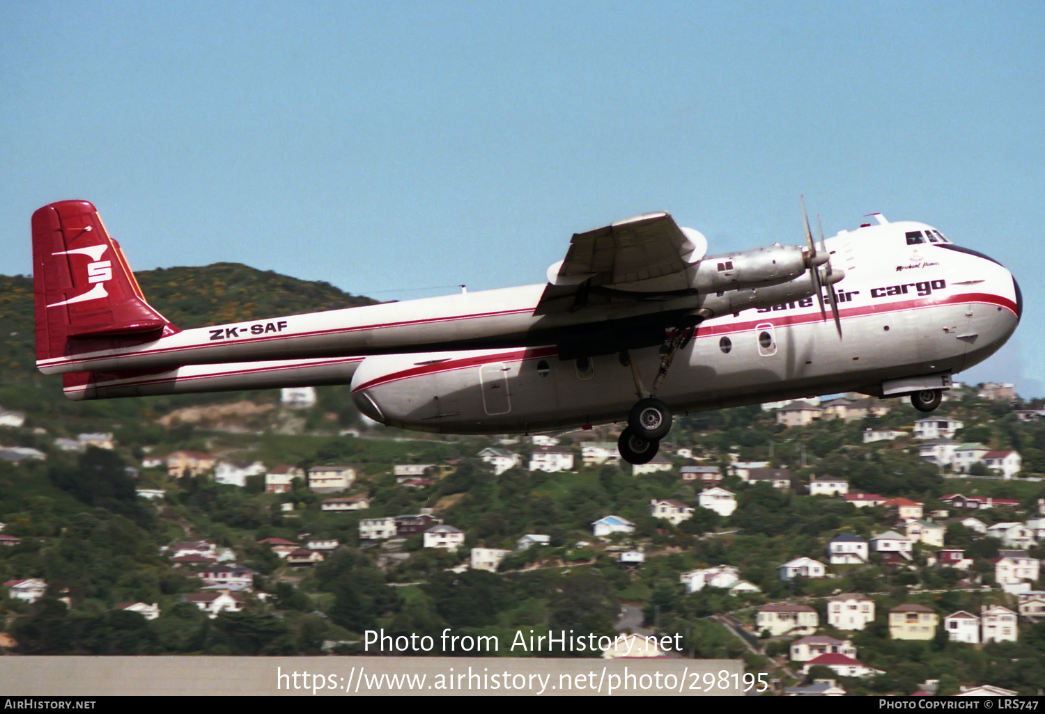 Aircraft Photo of ZK-SAF | Armstrong Whitworth AW-650 Argosy 222 | SAFE Air Cargo - Straits Air Freight Express | AirHistory.net #298195