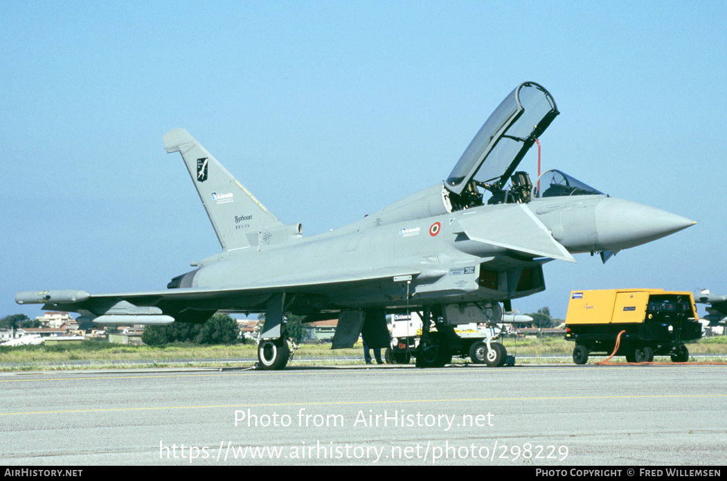 Aircraft Photo of MMX614 | Eurofighter EF-2000 Typhoon T | Italy - Air Force | AirHistory.net #298229