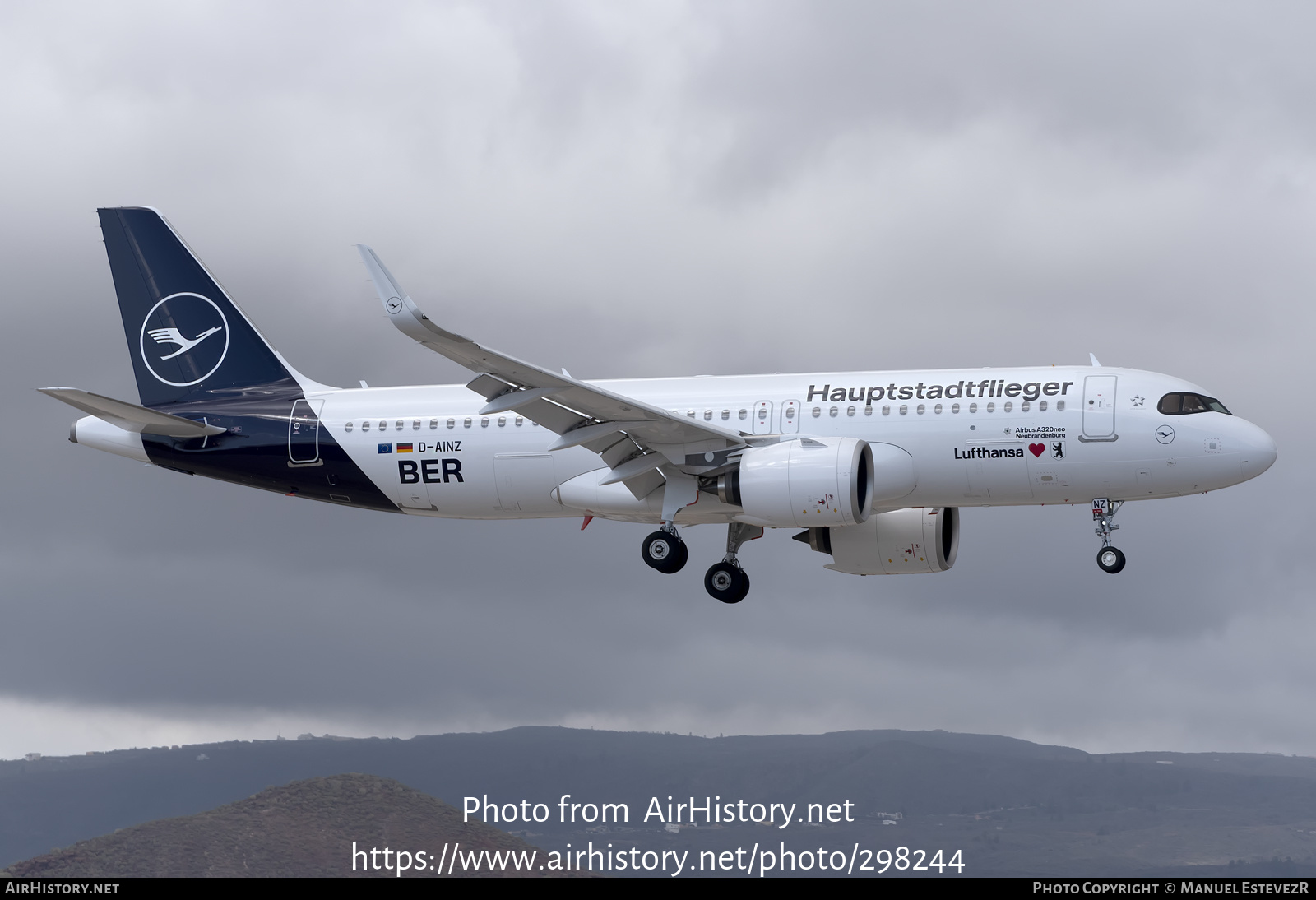 Aircraft Photo of D-AINZ | Airbus A320-271N | Lufthansa | AirHistory.net #298244