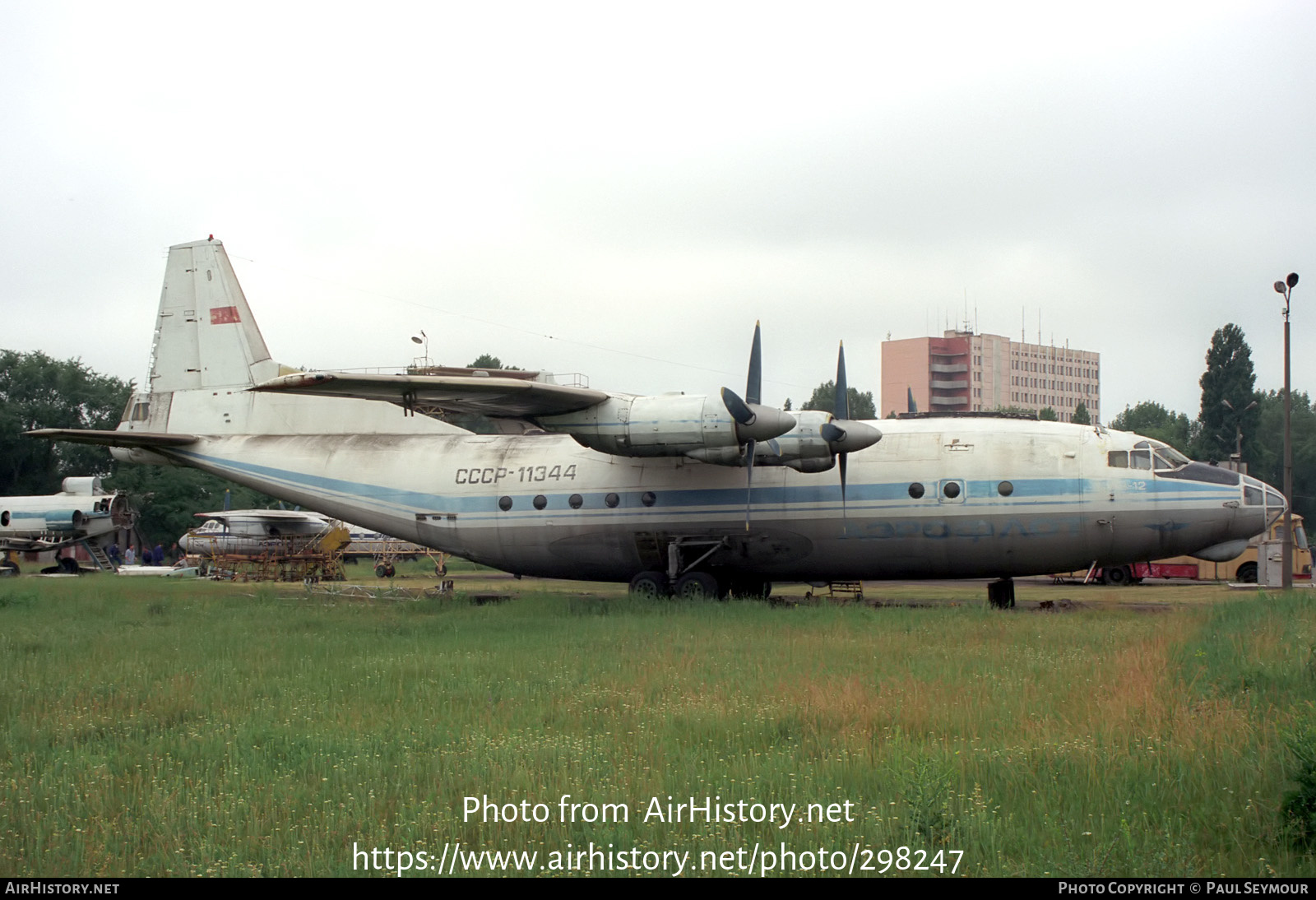 Aircraft Photo of CCCP-11344 | Antonov An-12B | Aeroflot | AirHistory.net #298247