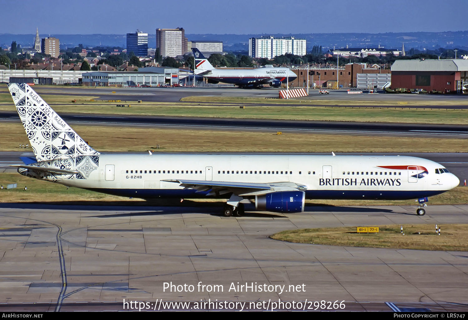 Aircraft Photo of G-BZHB | Boeing 767-336/ER | British Airways | AirHistory.net #298266